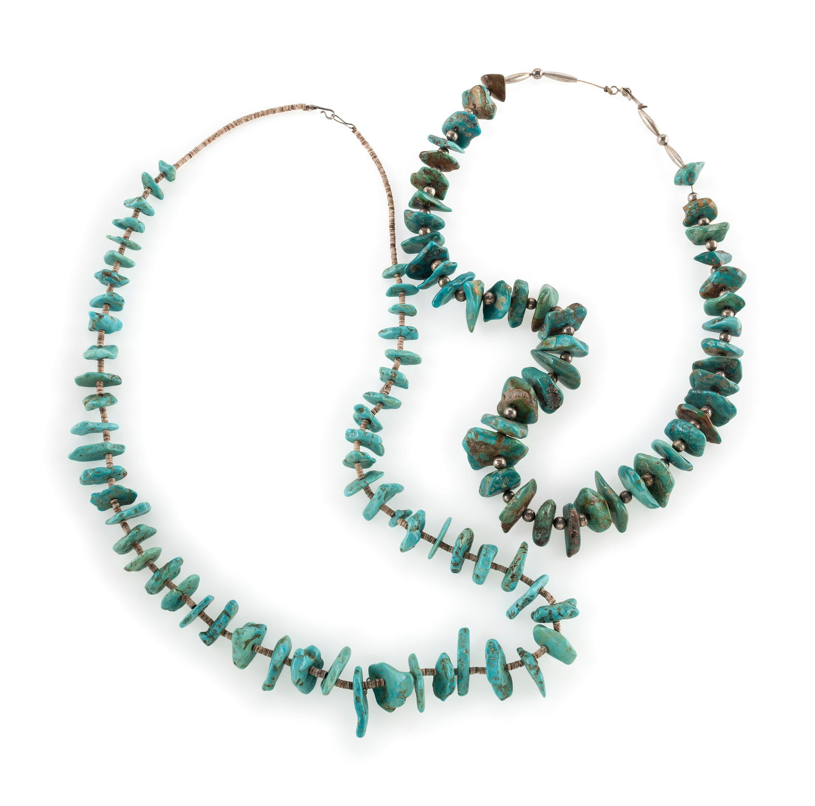 Southwestern-style Turquoise Nugget Necklaces (1 of 1)