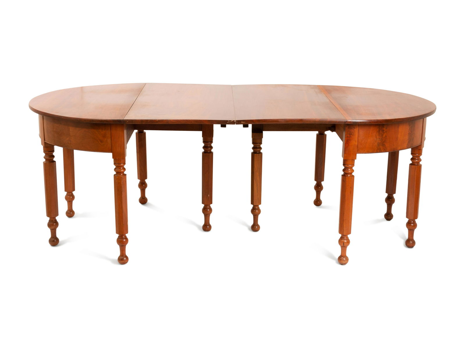 A Late Federal Dining Table height 30 x length 86 x (1 of 3)