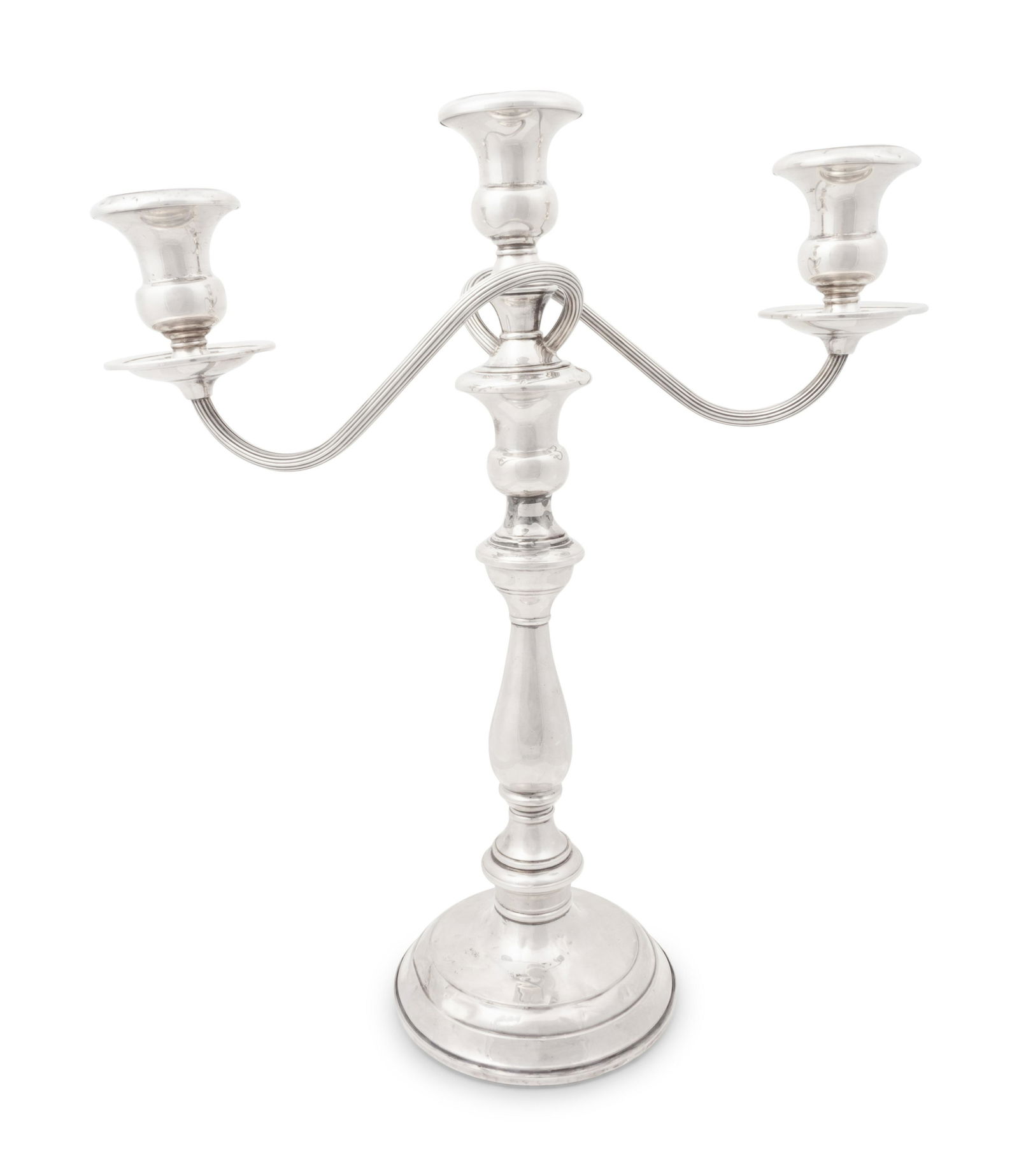 A Group of American Silver Candlesticks and Candelabras (1 of 4)