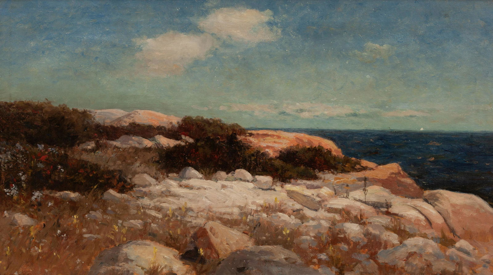 Frank Knox Morton Rehn (American, 1848-1914) Seaside (1 of 3)