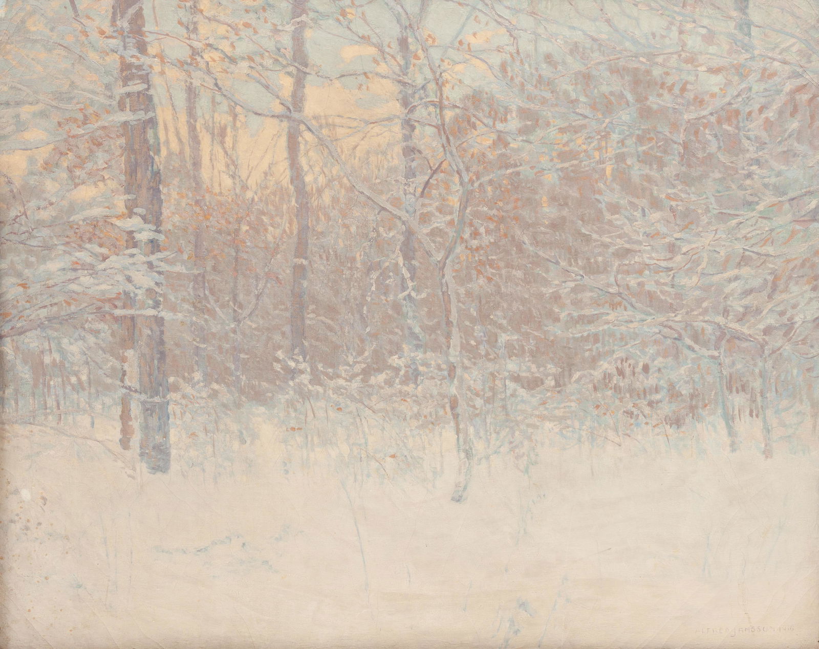 Alfred Jansson (Sweidsh/American, 1863-1931) Untitled (1 of 3)