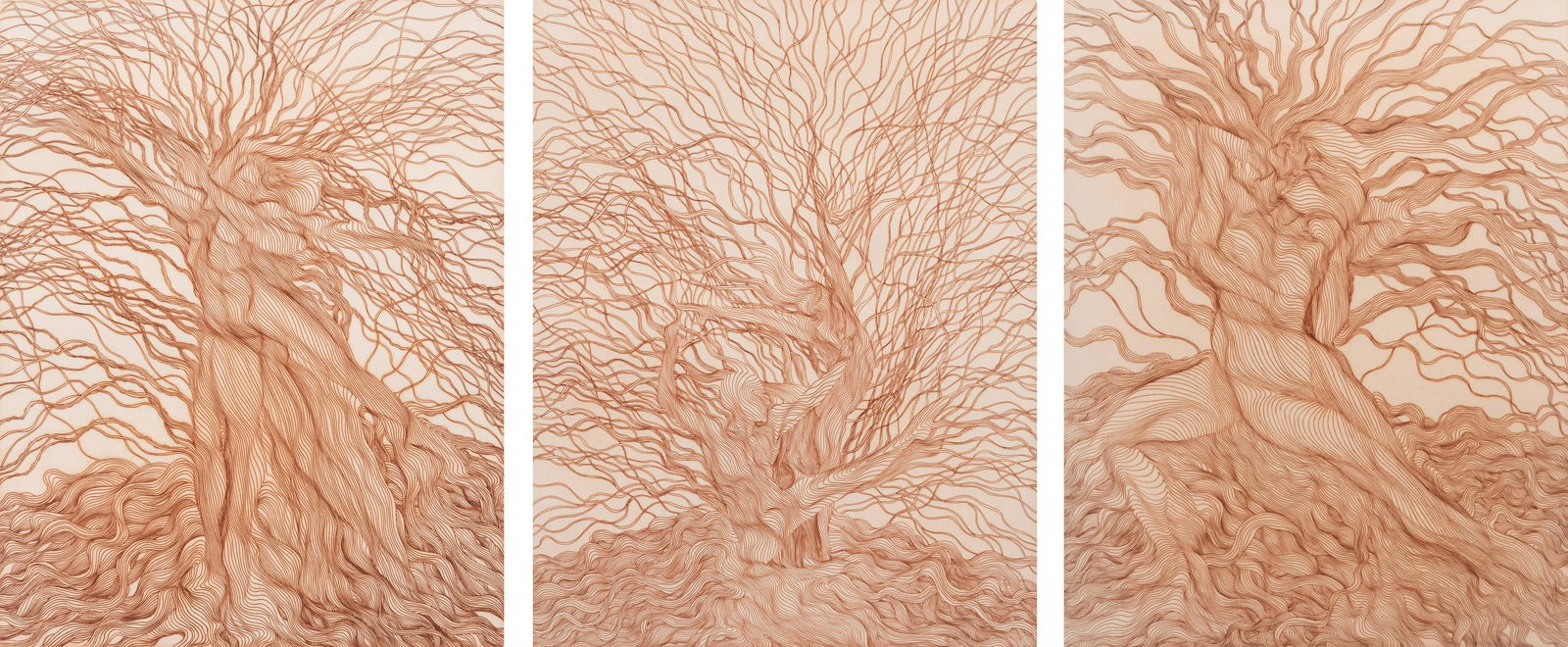 Guillaume Azoulay (Moroccan, b. 1949) Willow Etching (1 of 3)