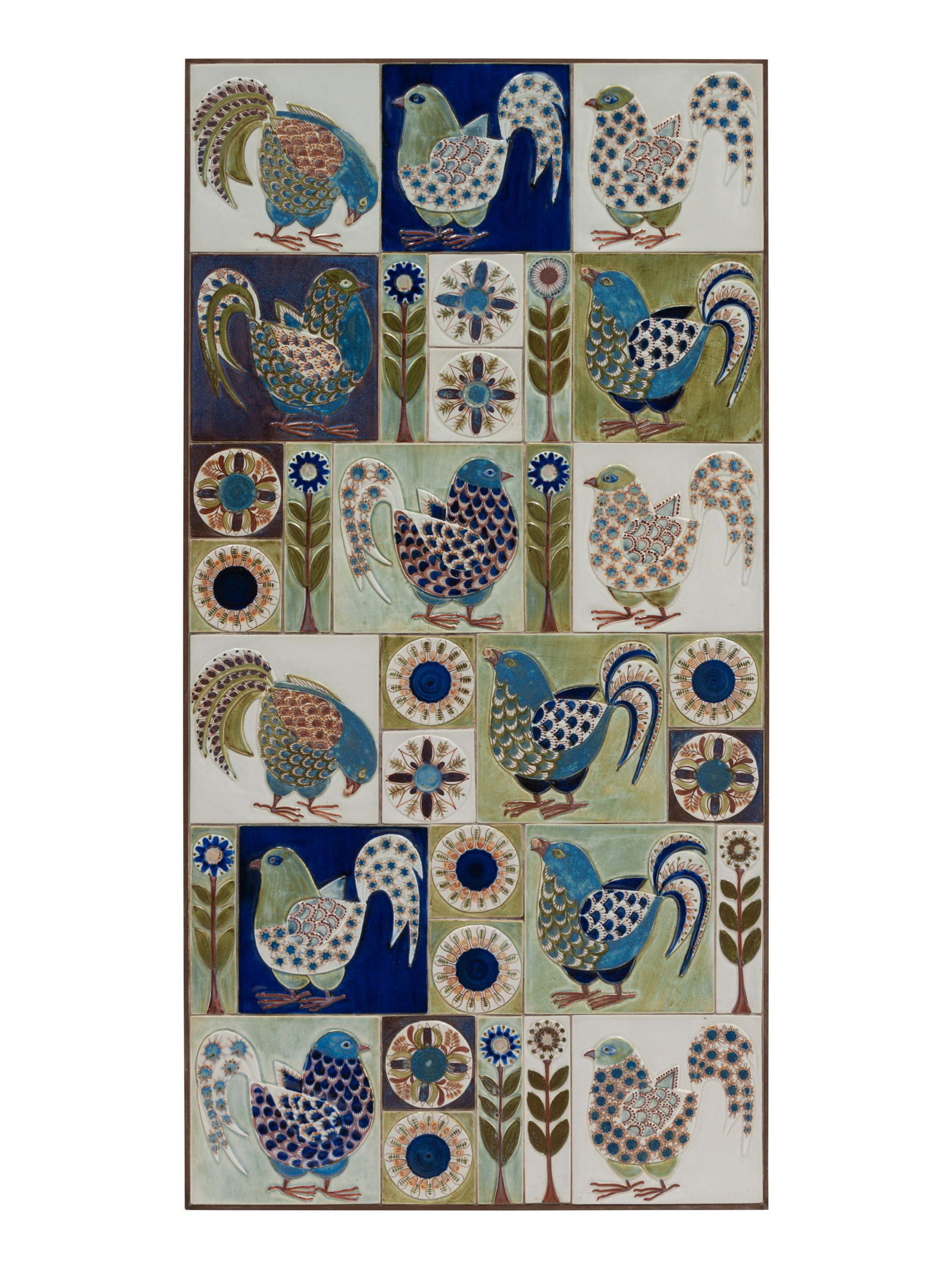 A Royal Copenhagen Tile Panel Attr. to Berte Jessen (1 of 2)