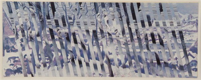 Jiri Kolar, (Czech, 1914-2002), Untitled, 1967: Jiri Kolar (Czech, 1914-2002) Untitled, 1967 collage 6 3/4 x 17 inches. Fairweather Hardin Gallery, Chicago, Illinois (label on verso)