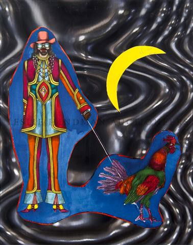 Richard Lindner, (American/German, 1901-1978), Fun: Richard Lindner (American/German, 1901-1978) Fun City: Gigilo lithograph edition 33/175, signed 25 x 19 1/2 inches.