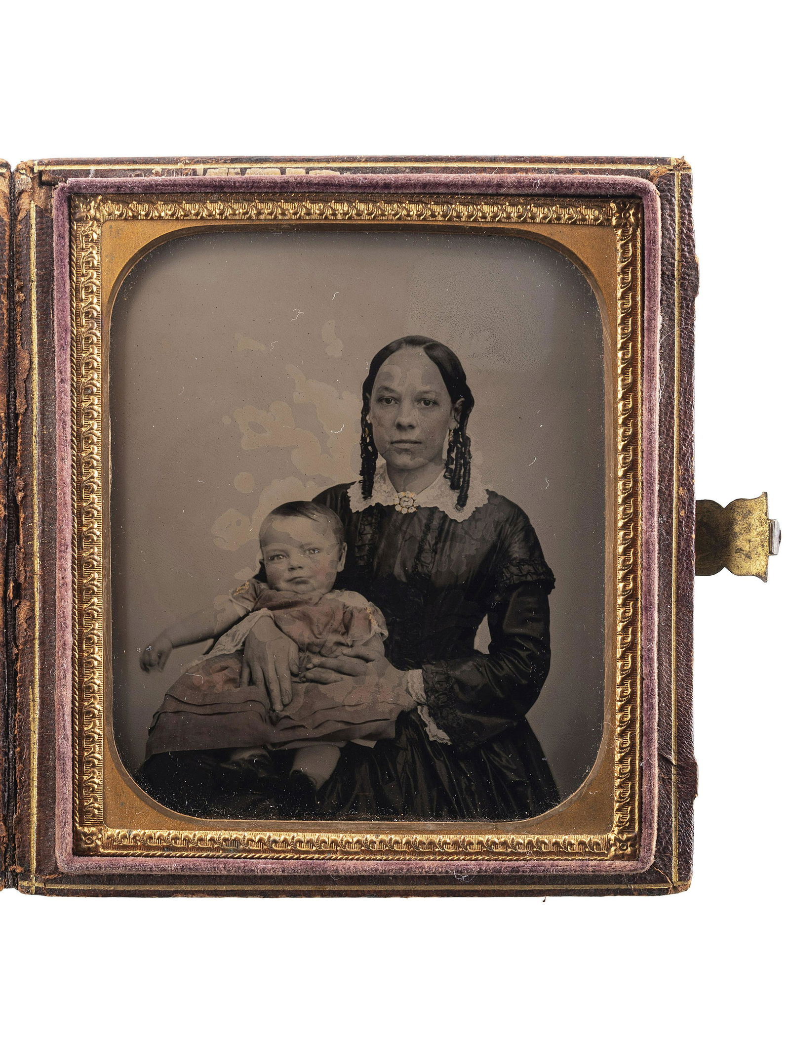 [EARLY PHOTOGRAPHY]. A group of 3 sixth plate (1 of 6)