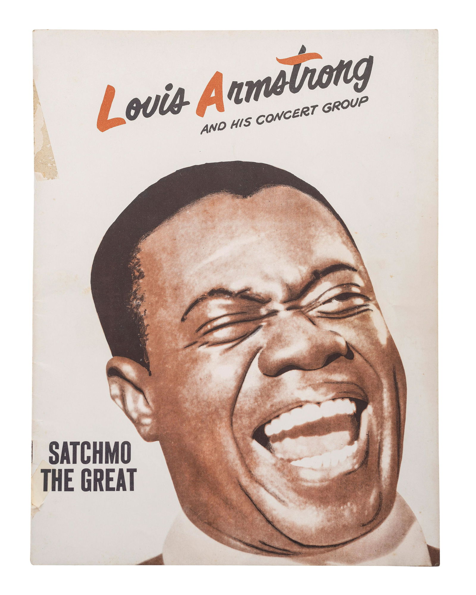 ARMSTRONG, Louis (1901-1971). Louis Armstrong and his (1 of 5)