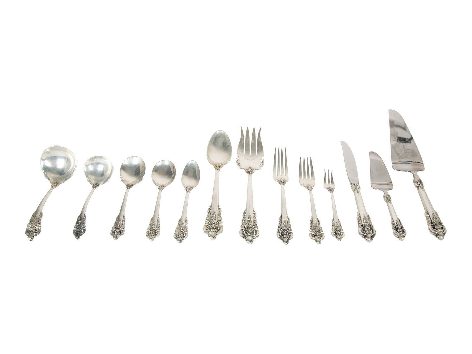 An American Silver Flatware ServiceWallace (1 of 3)
