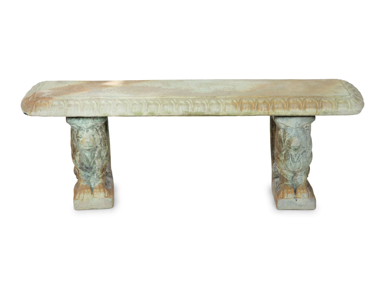 Four Cast Stone Gargoyle Form Benches Height 18 x width (1 of 2)