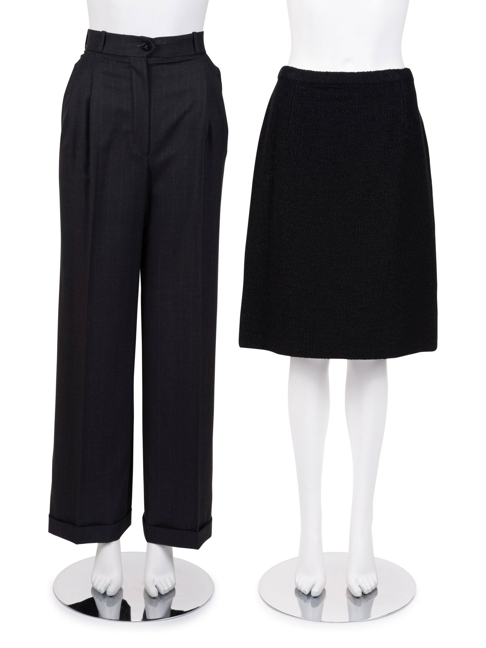 Two Chanel Haute Couture Items: One Pair of Pants, One (1 of 5)