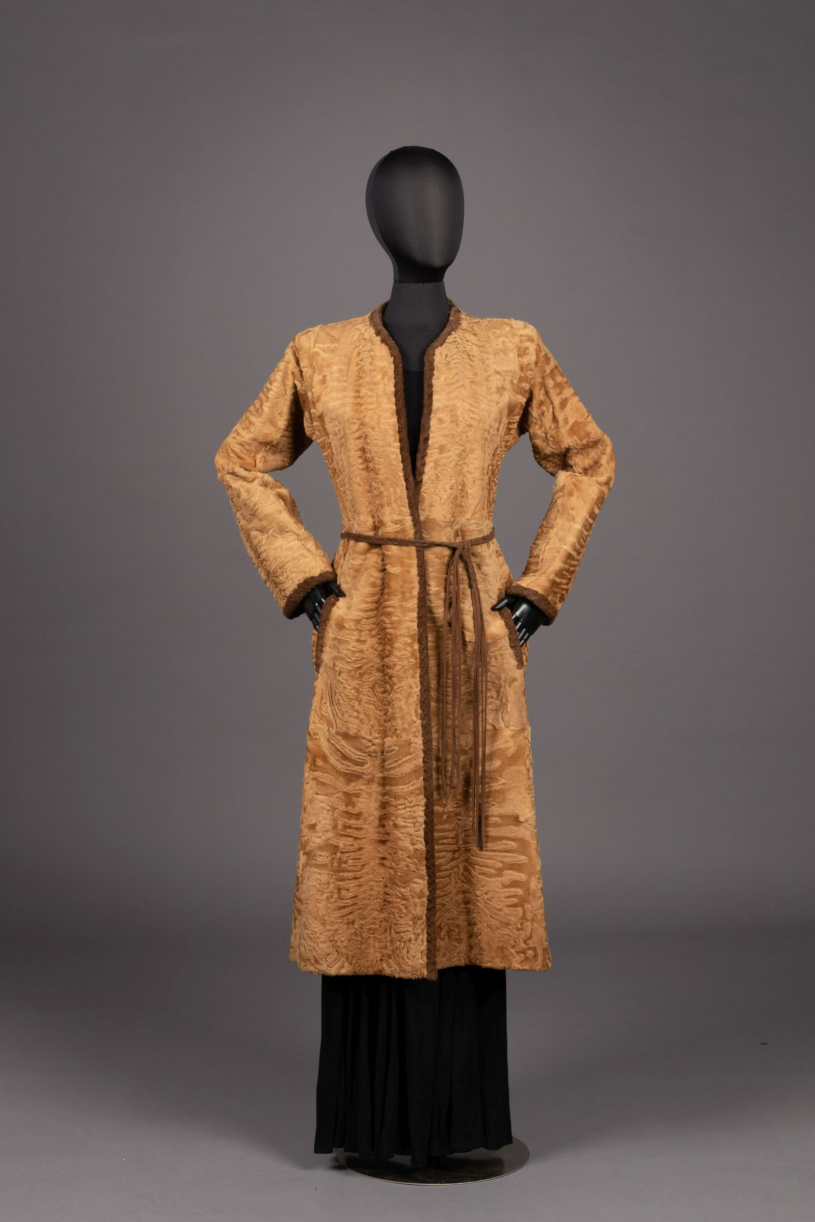 Givenchy Haute Couture Broadtail Coat, 1980-90s (1 of 6)