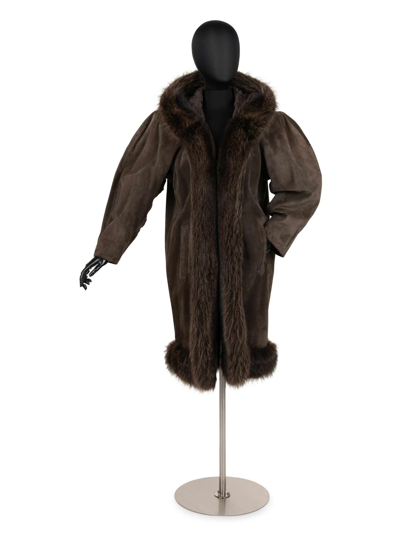 Fashion Coat By Grunstein G. Couture Fashion Coat By Grunstein G. Couture
