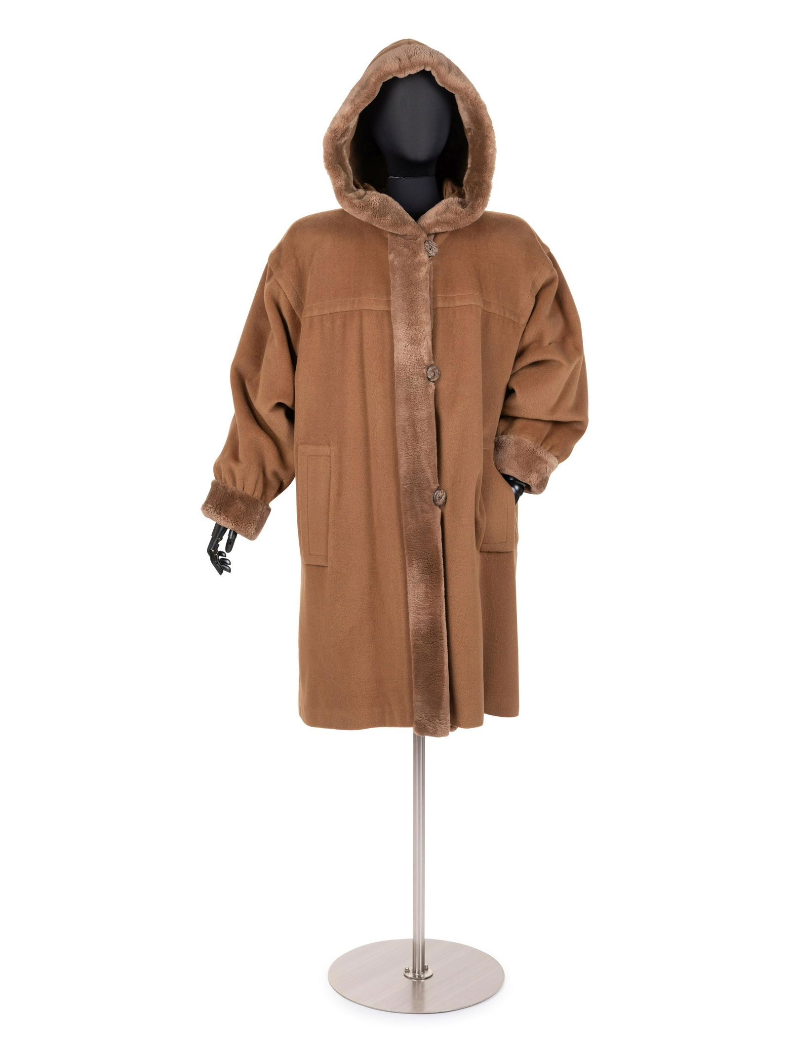 Yves Saint Laurent Rive Gauche Cashmere and Shearling (1 of 5)