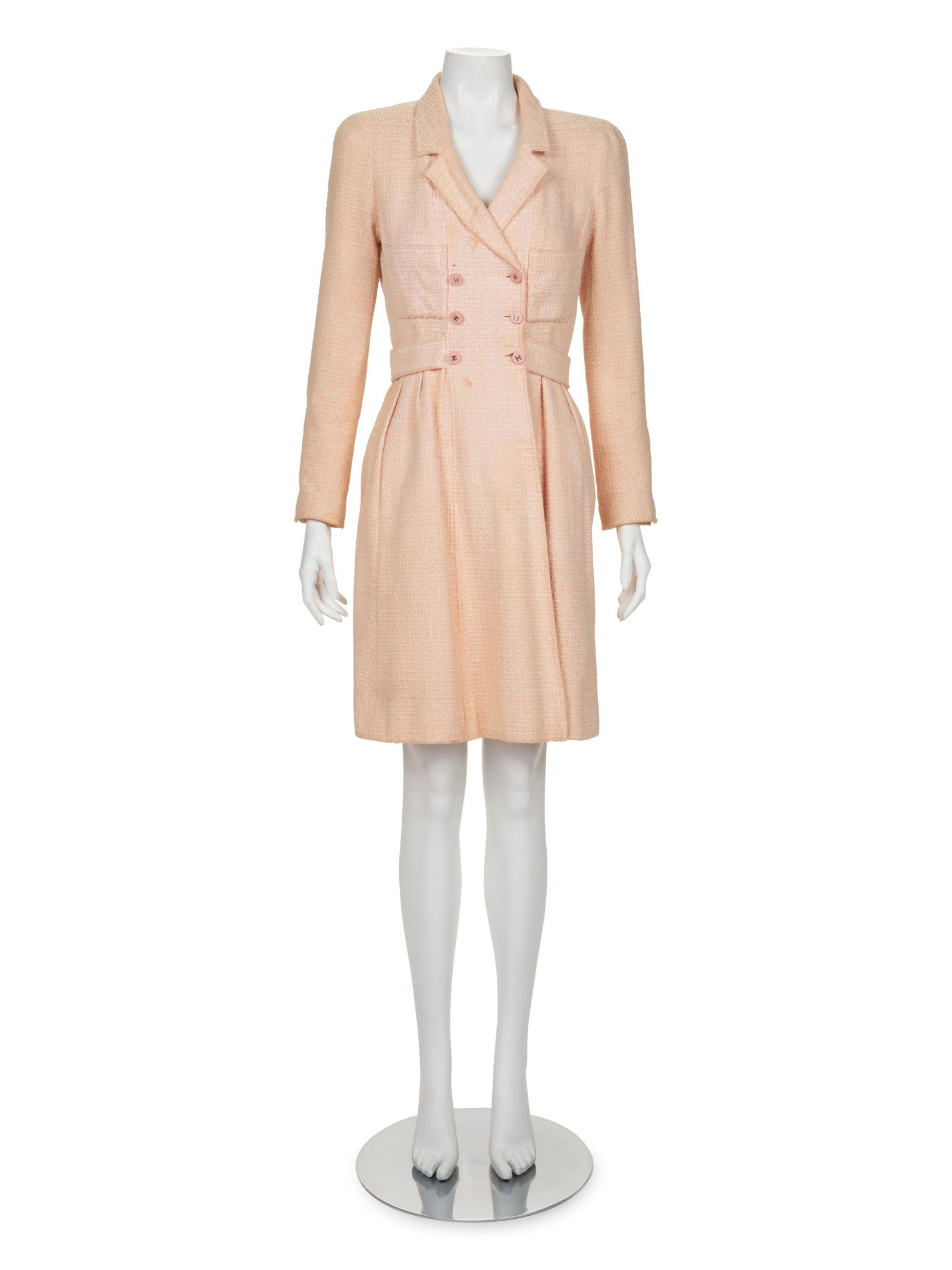 Chanel Tweed Double Breasted Jacket, Spring 1996 (1 of 4)