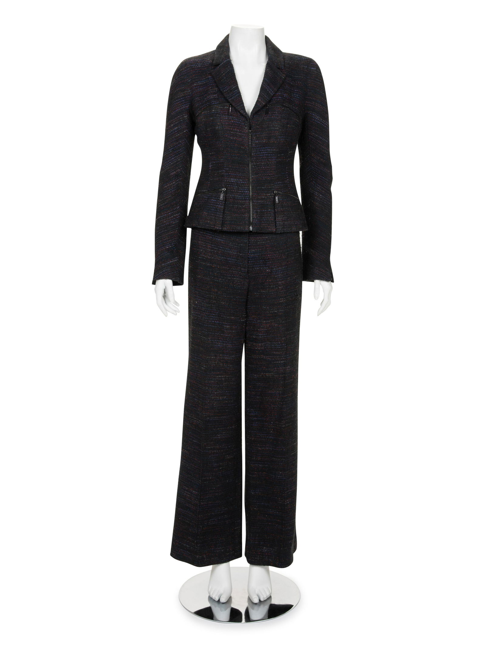 Chanel Tweed Pantsuit, Fall 2002 (1 of 4)