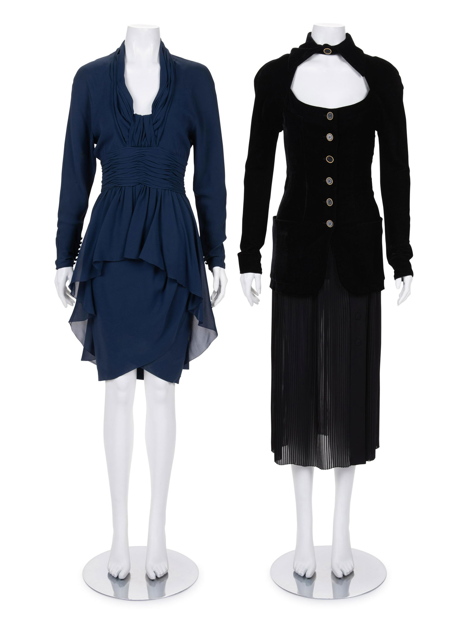 Two Karl Lagerfeld Ensembles: One Dress and One Jacket (1 of 5)