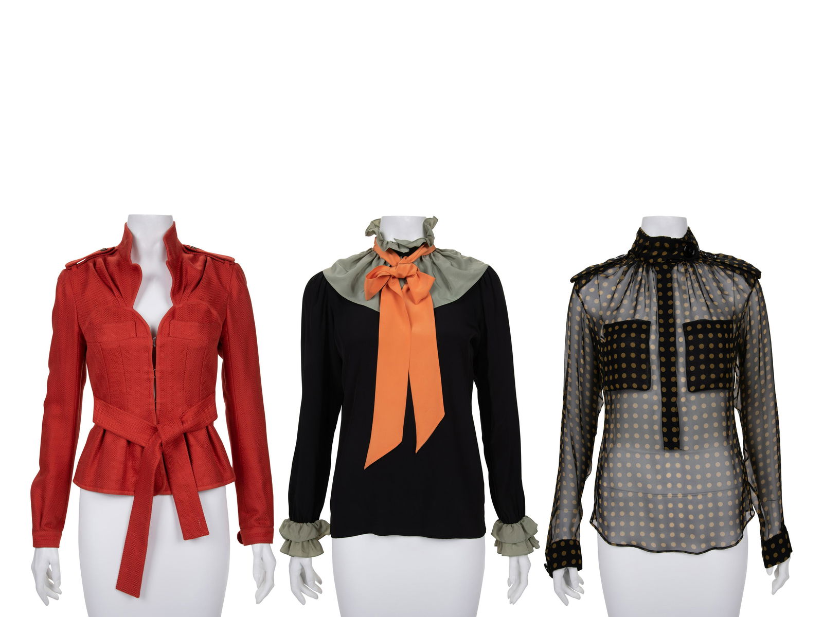 Three Yves Saint Laurent Tops: One Jacket and Two (1 of 6)
