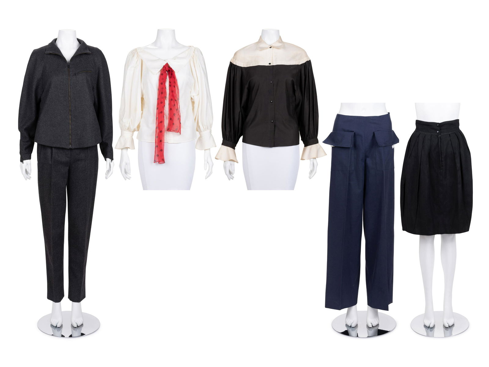 Six Designer Pieces: Five Claude Montana and One (1 of 8)