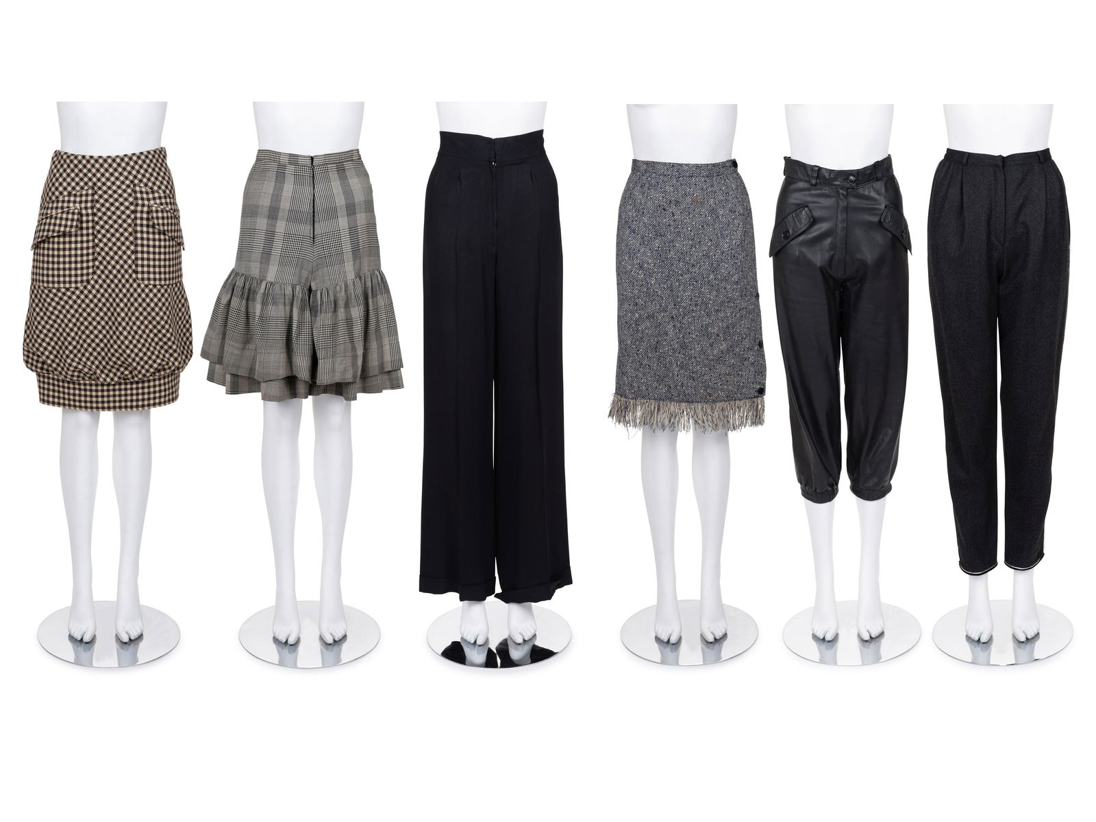 Six Valentino Bottoms, 1980-2000s (1 of 3)