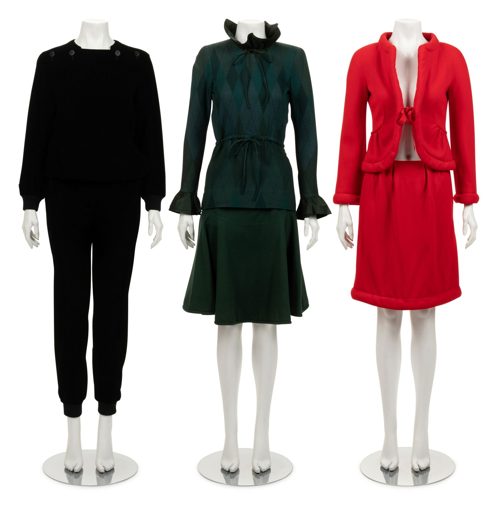 Three Valentino Two-Piece Ensembles, 1990-2010s (1 of 5)