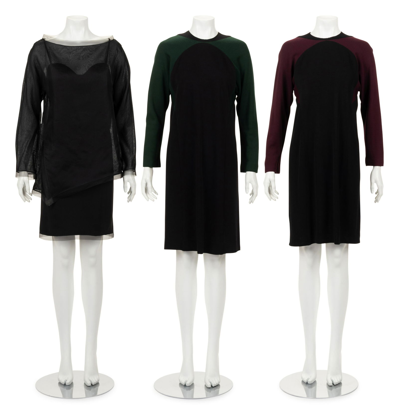 Three Geoffrey Beene Items: Two Dresses and One Top, (1 of 7)