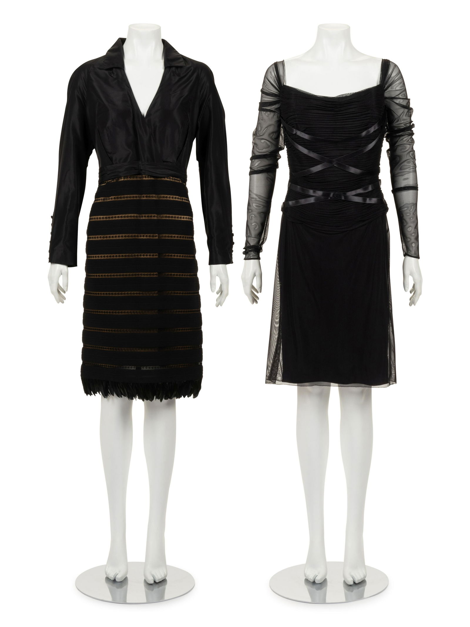 Two Designer Dresses: One Vicky Tiel and One Valdi (1 of 7)