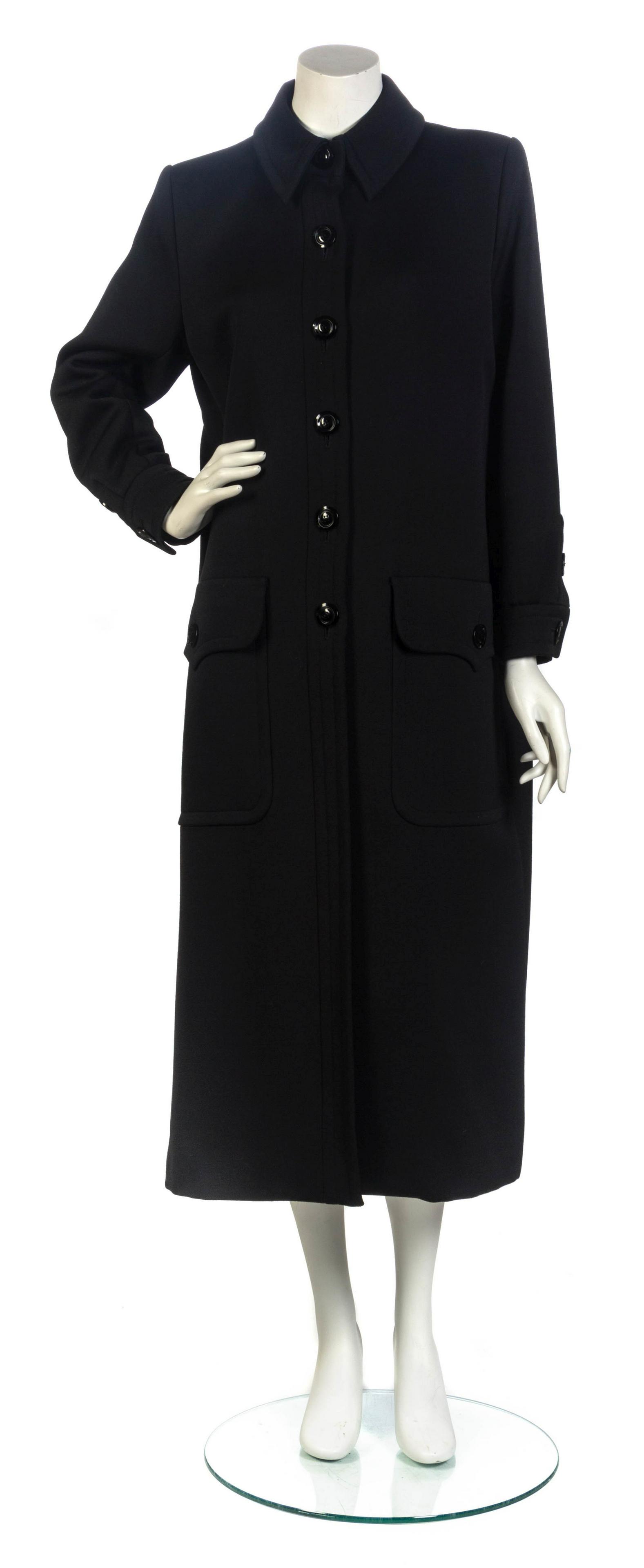 Yves Saint Laurent Rive Gauche Wool Coat, 1980-90s (1 of 5)