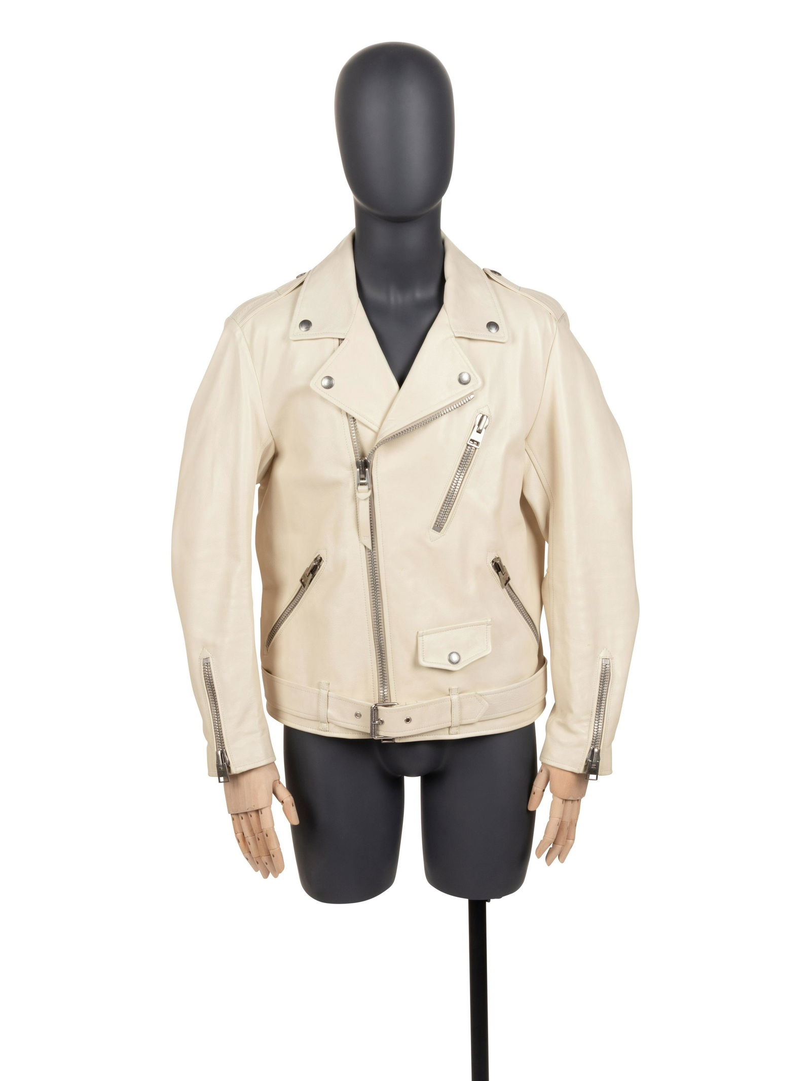 Tom Ford Men's Leather Biker Jacket, 2000s (1 of 6)