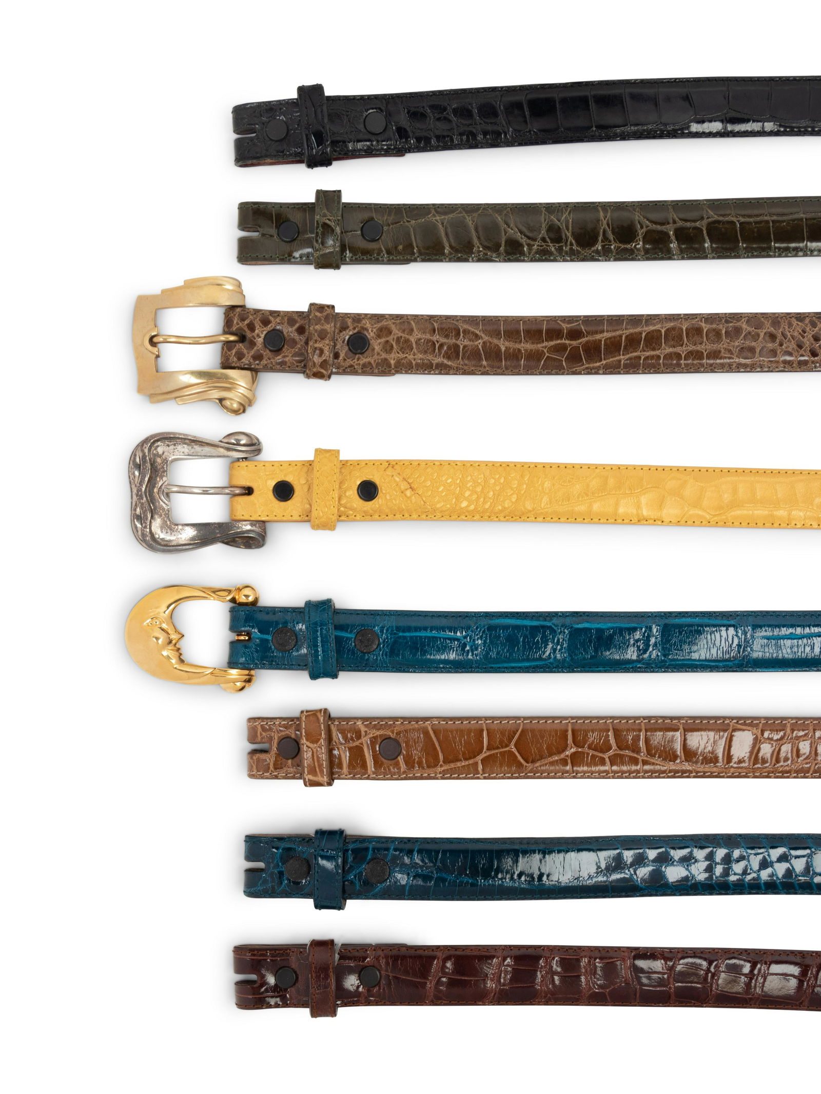 Collection of Kieselstein Cord Items: Eight Belts and (1 of 3)