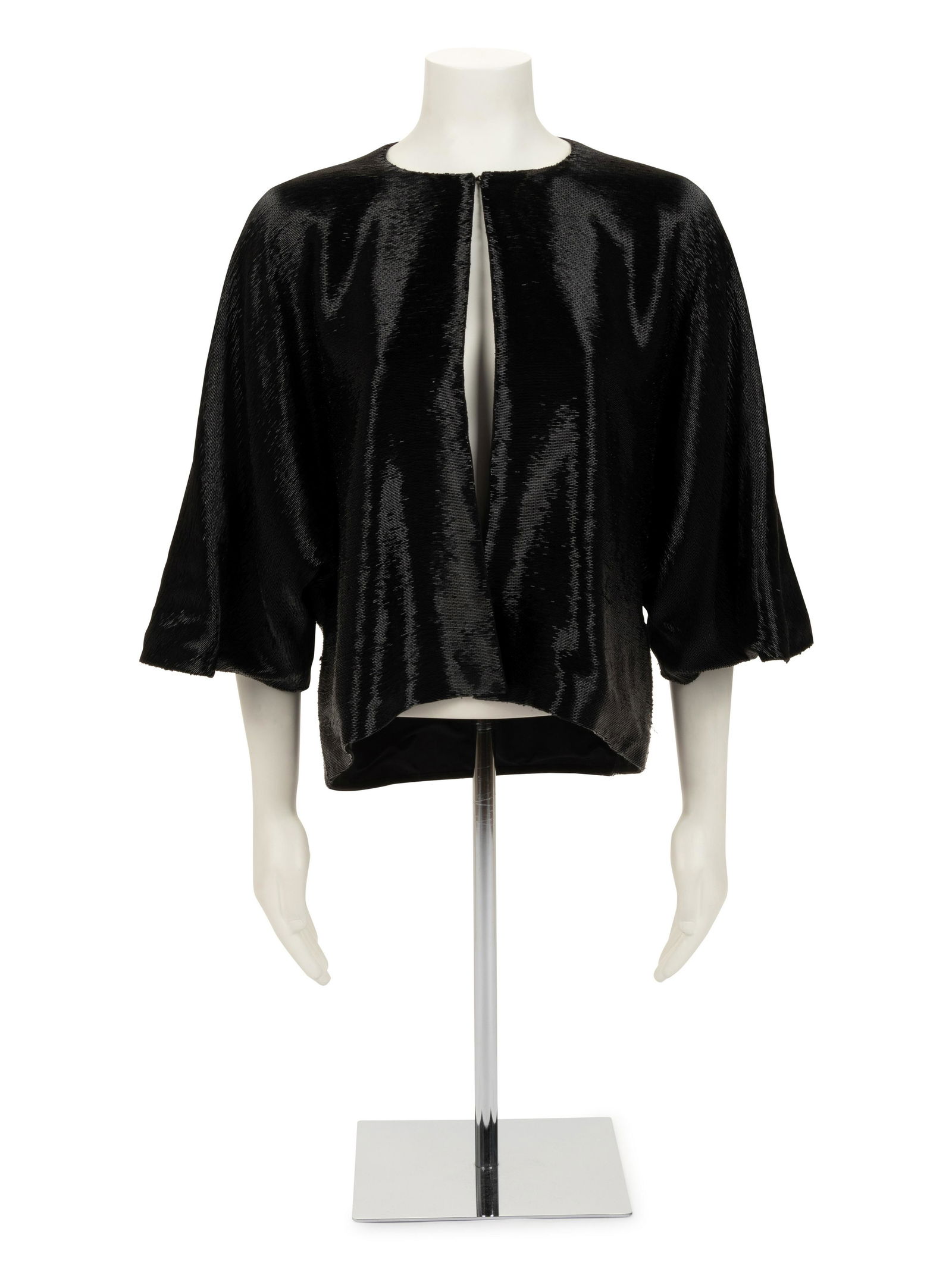 Chado Ralph Rucci Glass Bead Embellished Crop Jacket, (1 of 4)