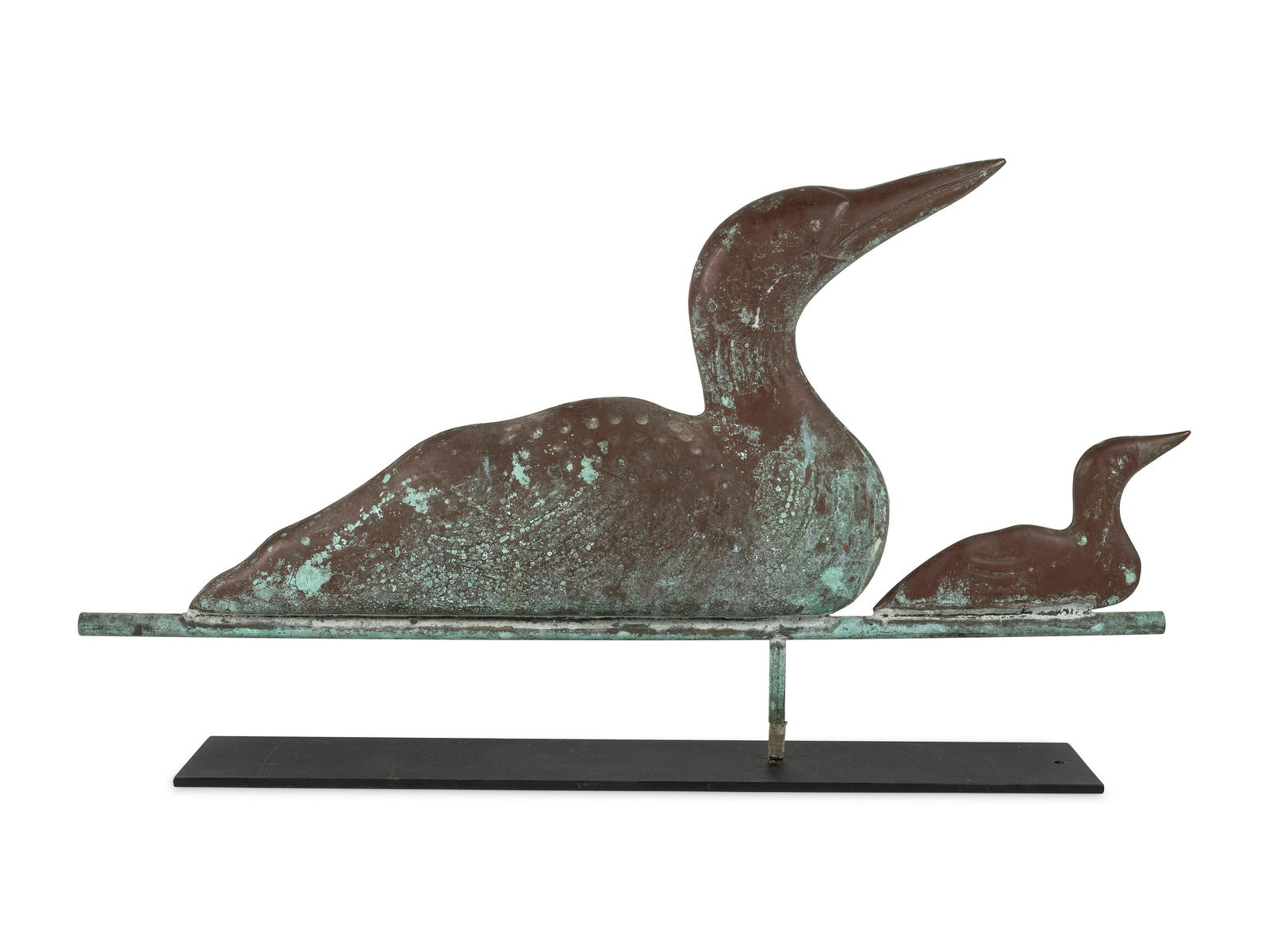 A Molded Copper Loon Weathervane (1 of 3)