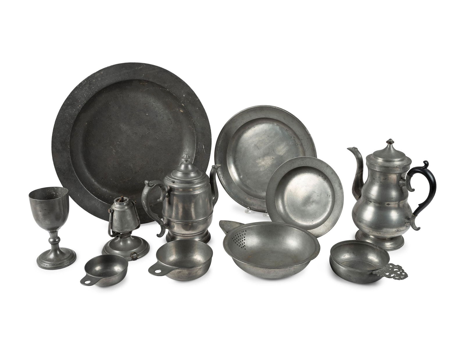 A Collection of American Pewter Table Articles (1 of 13)