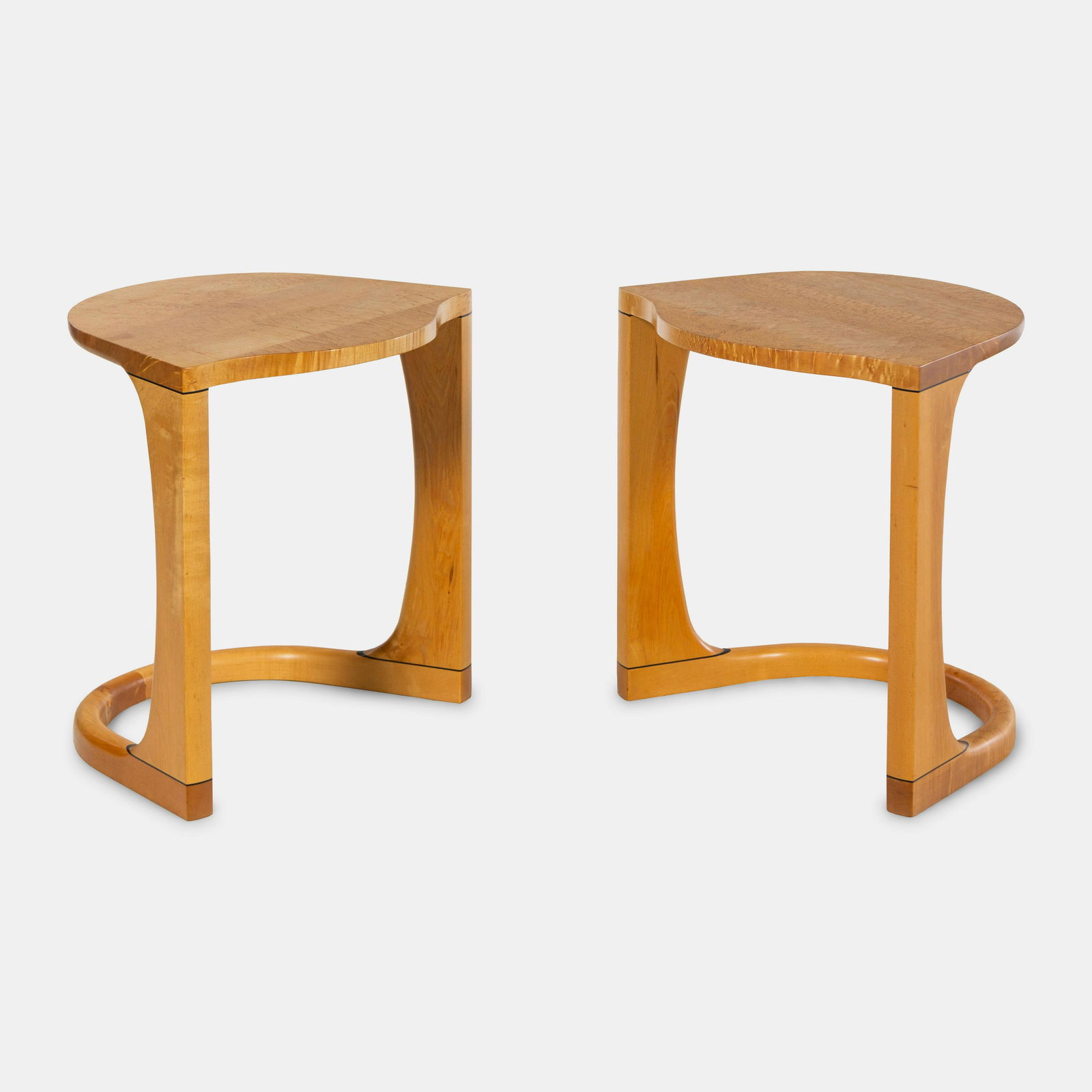 David Kuznitz (American, 20th Century) Pair of Side Tables (1 of 2)