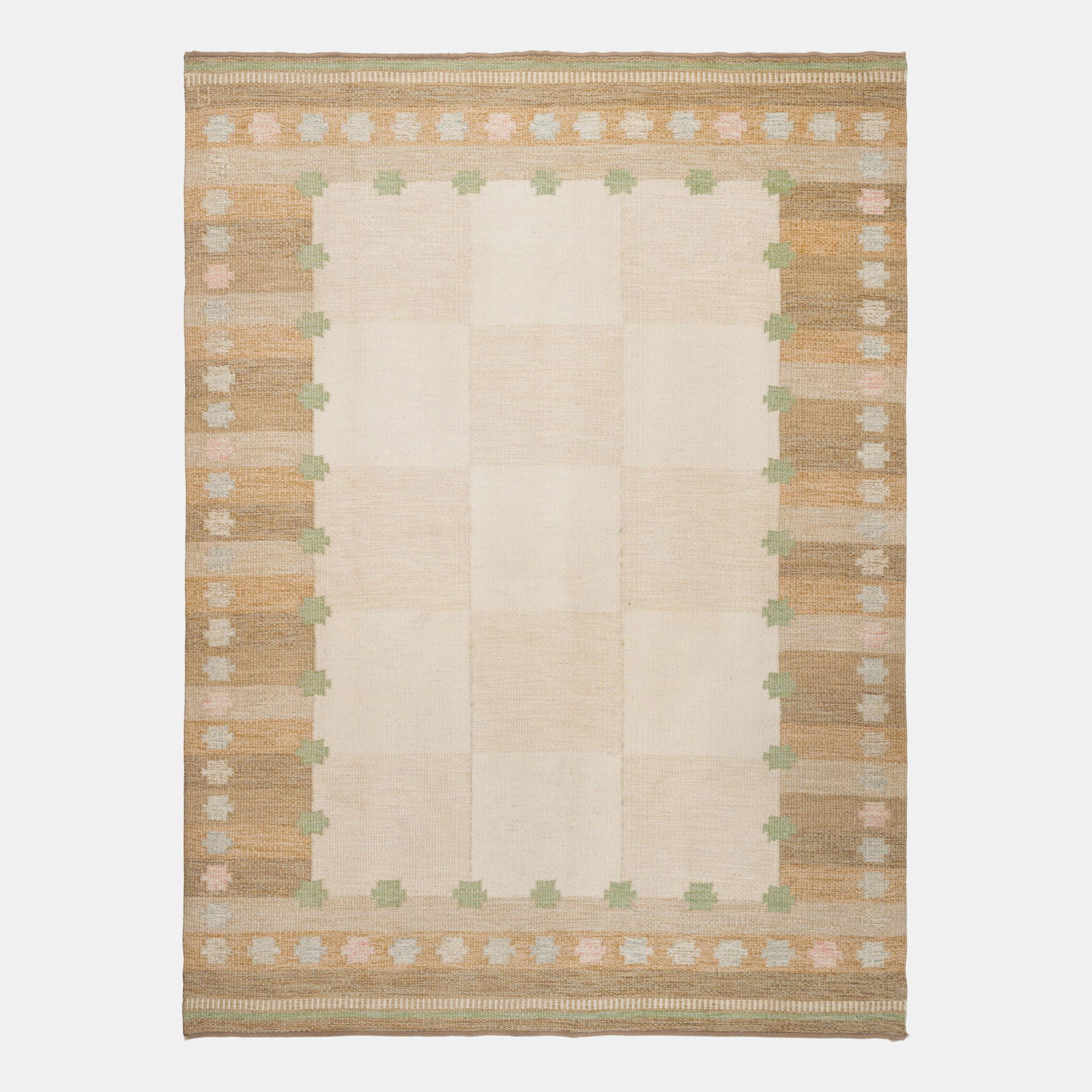 Anna Johanna Angstrom  Mid 20th Century Flatweave Rug (1 of 4)