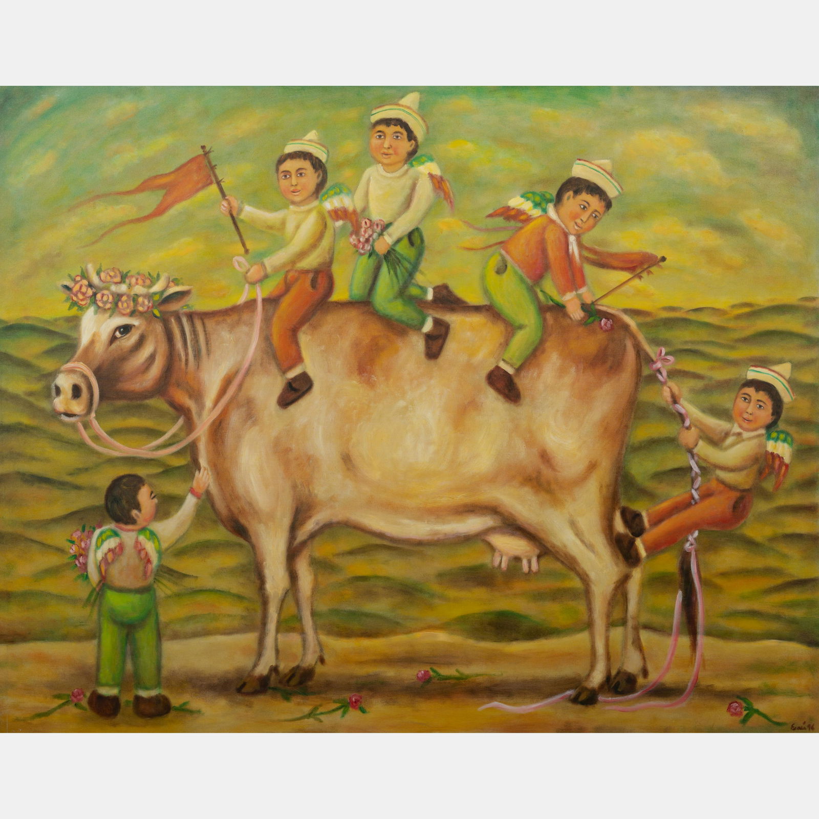 Esau Andrade (Mexican, b. 1963) La Vaca, 1996 (1 of 5)