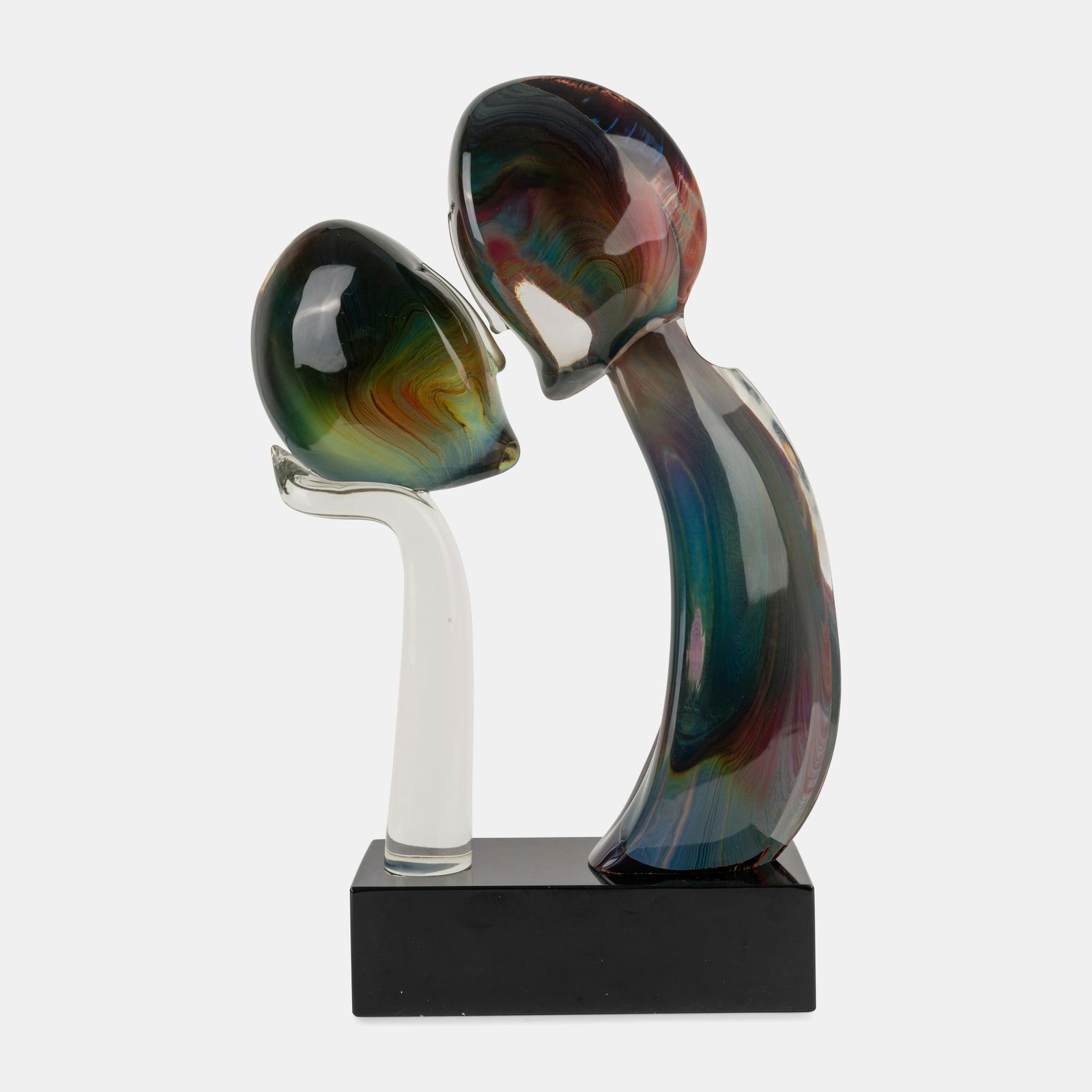 Dino Rosin (Italian b. 1948) Untitled 'The Kiss' Sculpture (1 of 7)