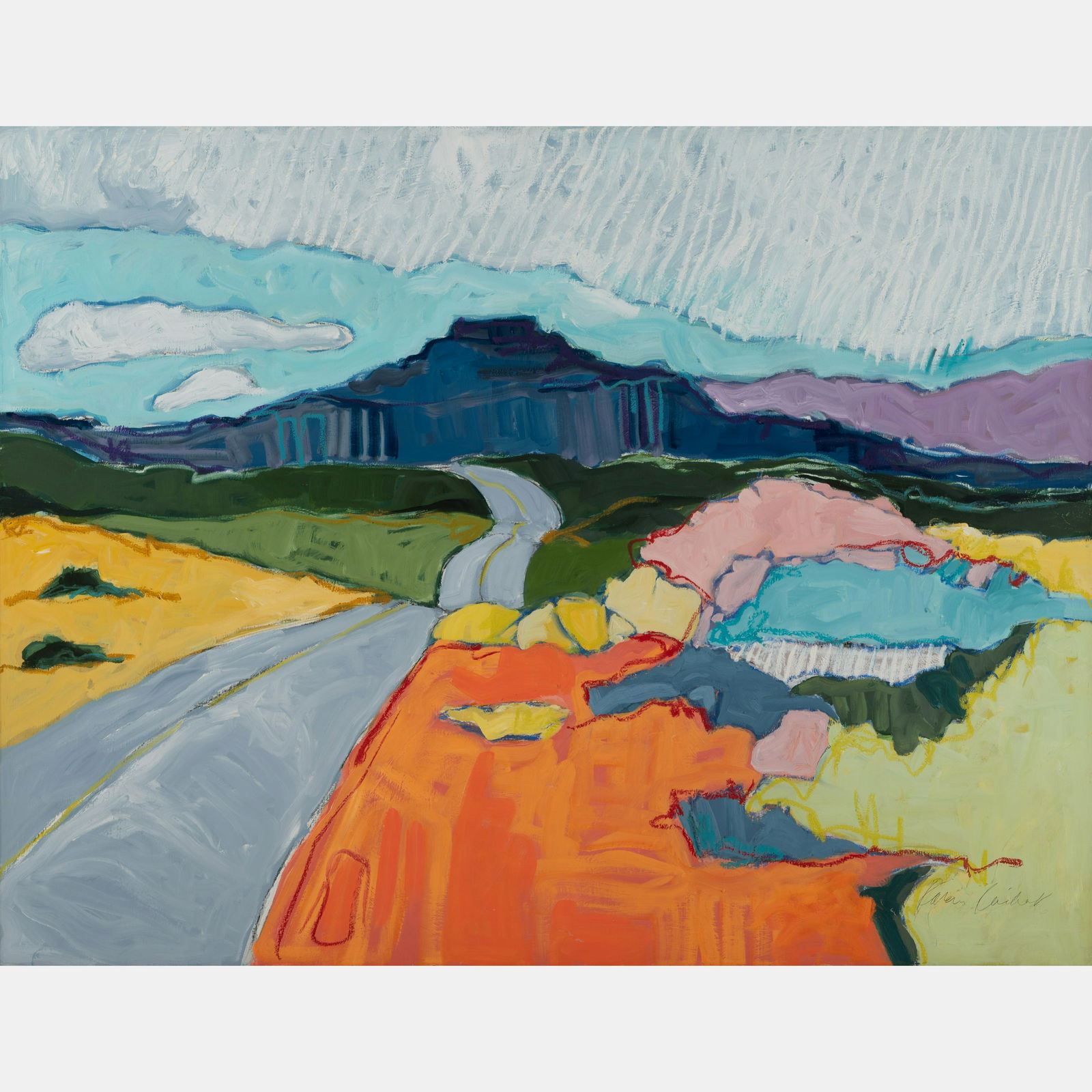 Karin Reichert (American, 20th century)  Southwest Landscape, 1996 (1 of 7)