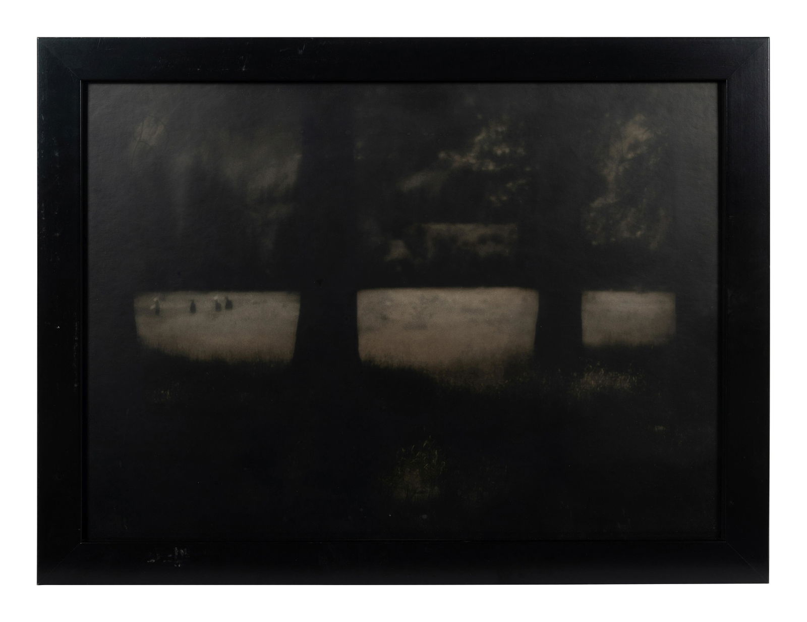 Rocky Schenck (American, b. 1960) Three Tourists, Sans Souci, Dresden, Edvard Munch's Backyard,: Rocky Schenck (American, b. 1960) Three Tourists, Sans Souci, Dresden, Edvard Munch's Backyard, Halfway There, and Four Tourists, (a group of six works), 1995 photographs 20 x 24 inches. Provenance: C