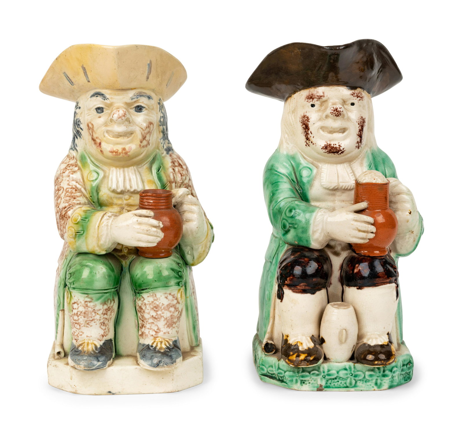 An Enoch Wood-Type Toby Jug and Another Toby Jug (1 of 6)