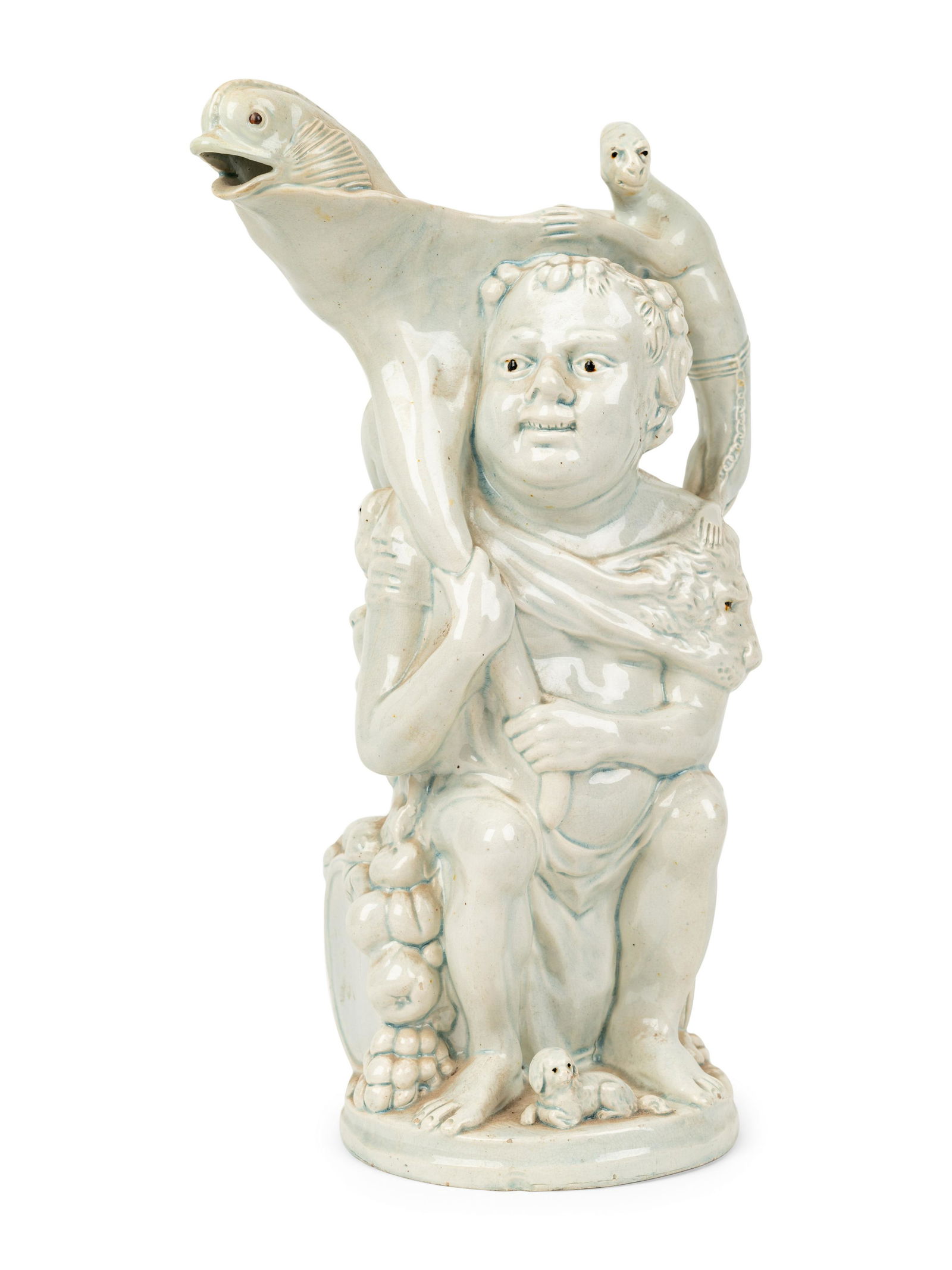 A Ralph Wood-Type "Bacchus and Pan" Jug (1 of 7)