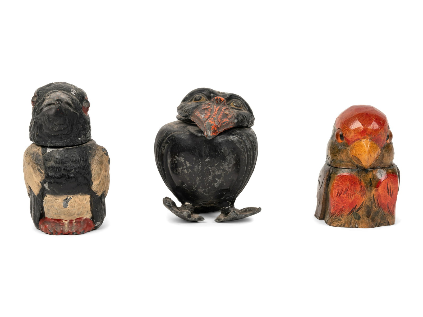 Three Bird Inkwells (1 of 6)