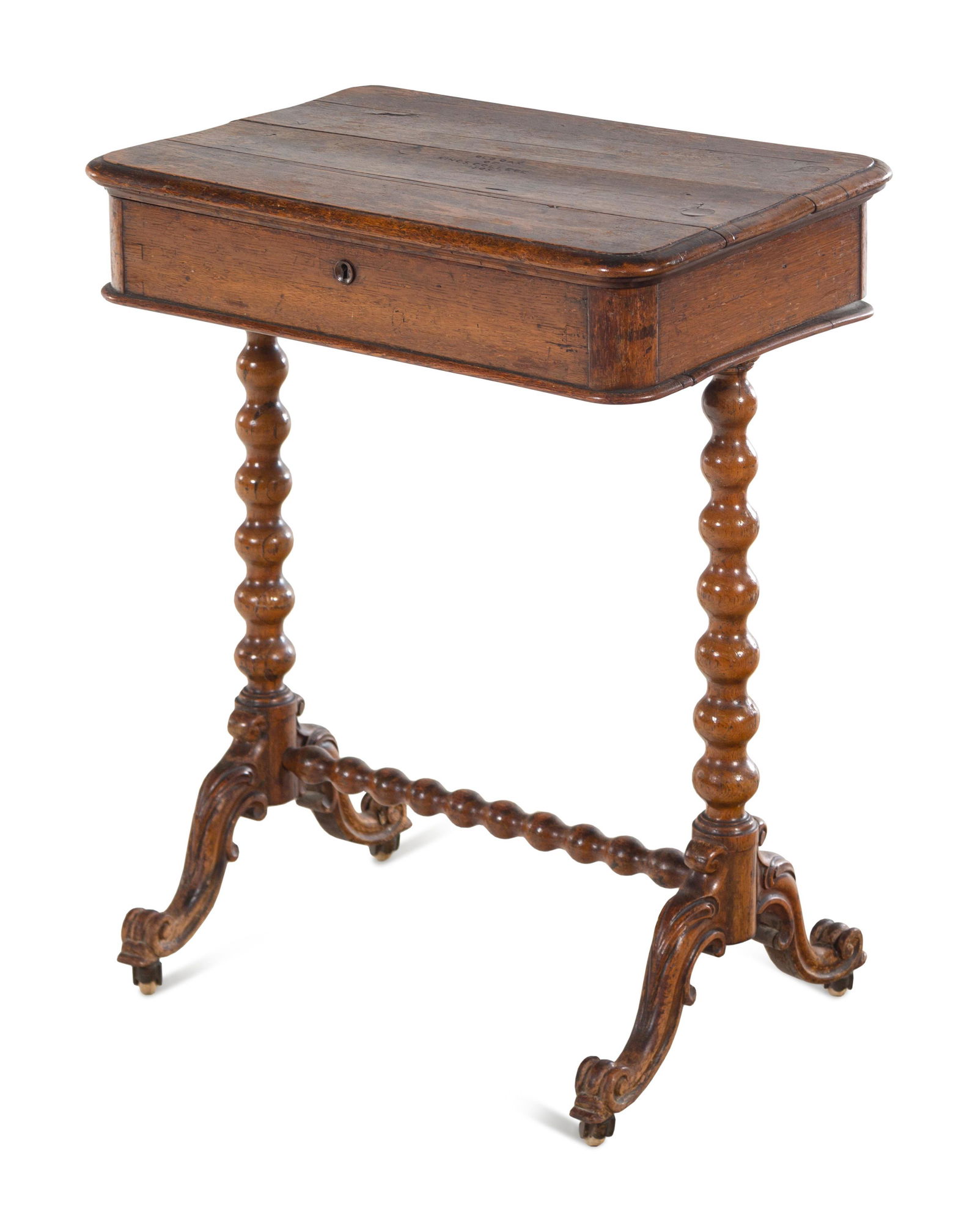 A Continental Maple Writing Desk (1 of 2)