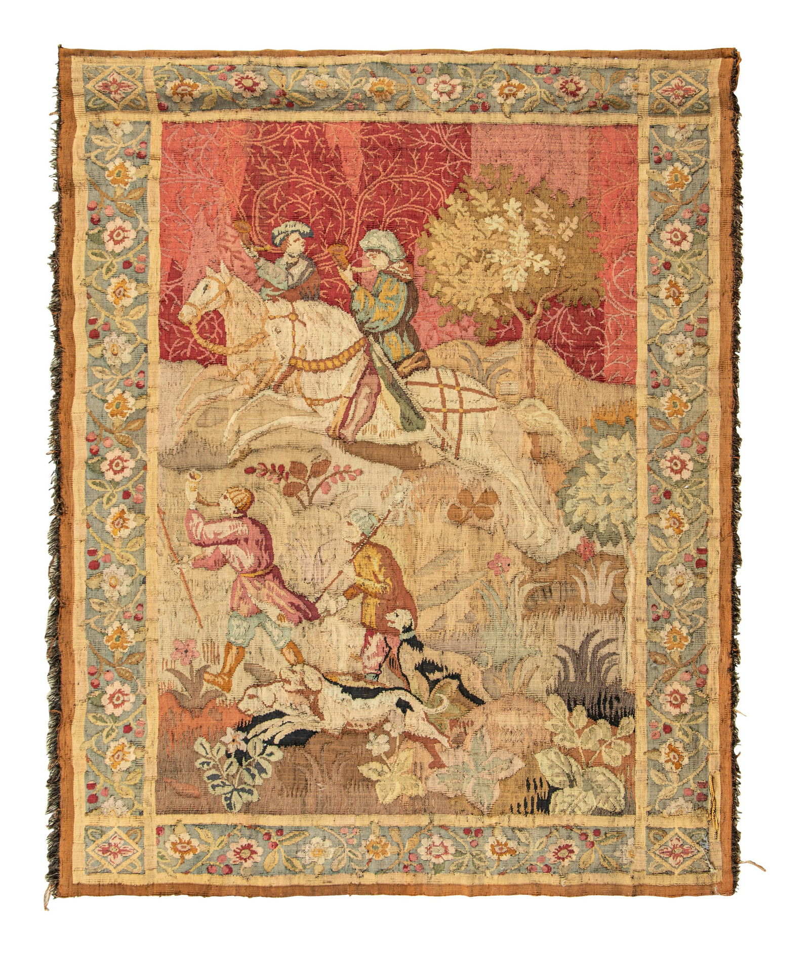 A Continental Wool Tapestry   (1 of 4)