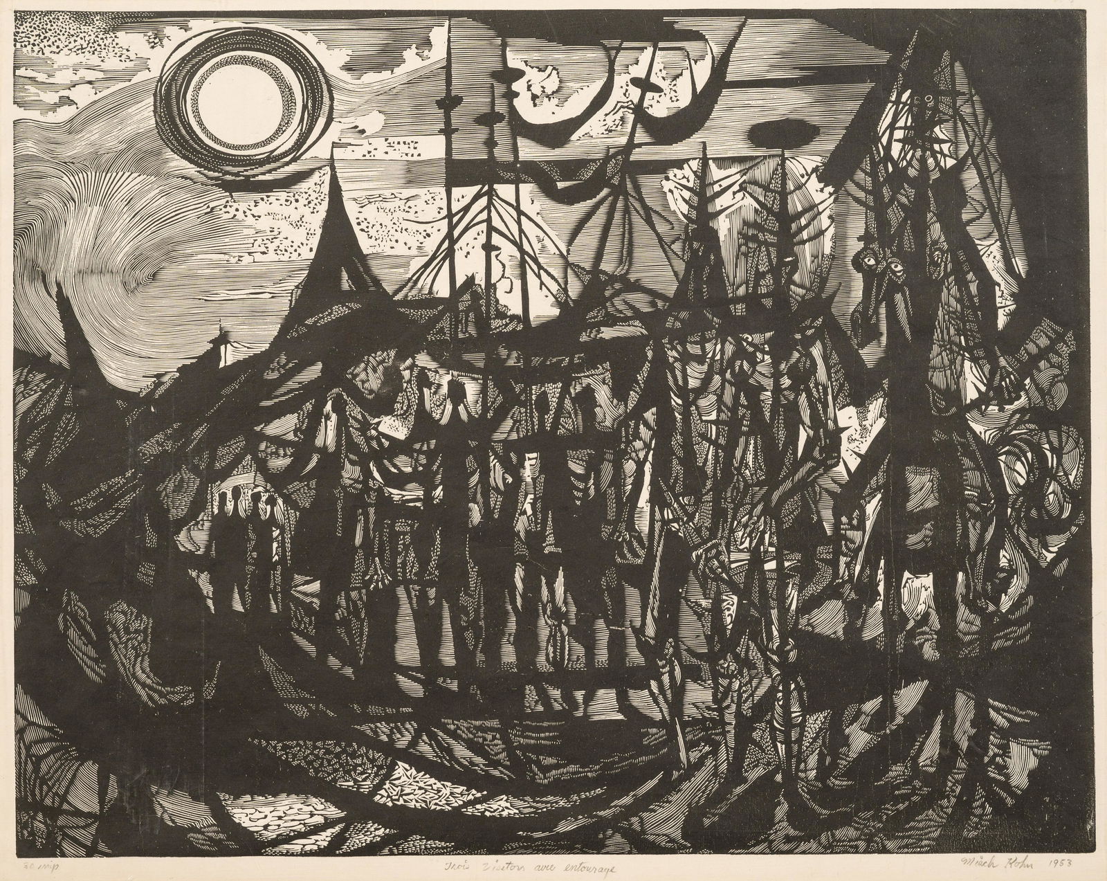 Misch Kohn (American, 1916-2002) (1 of 6)