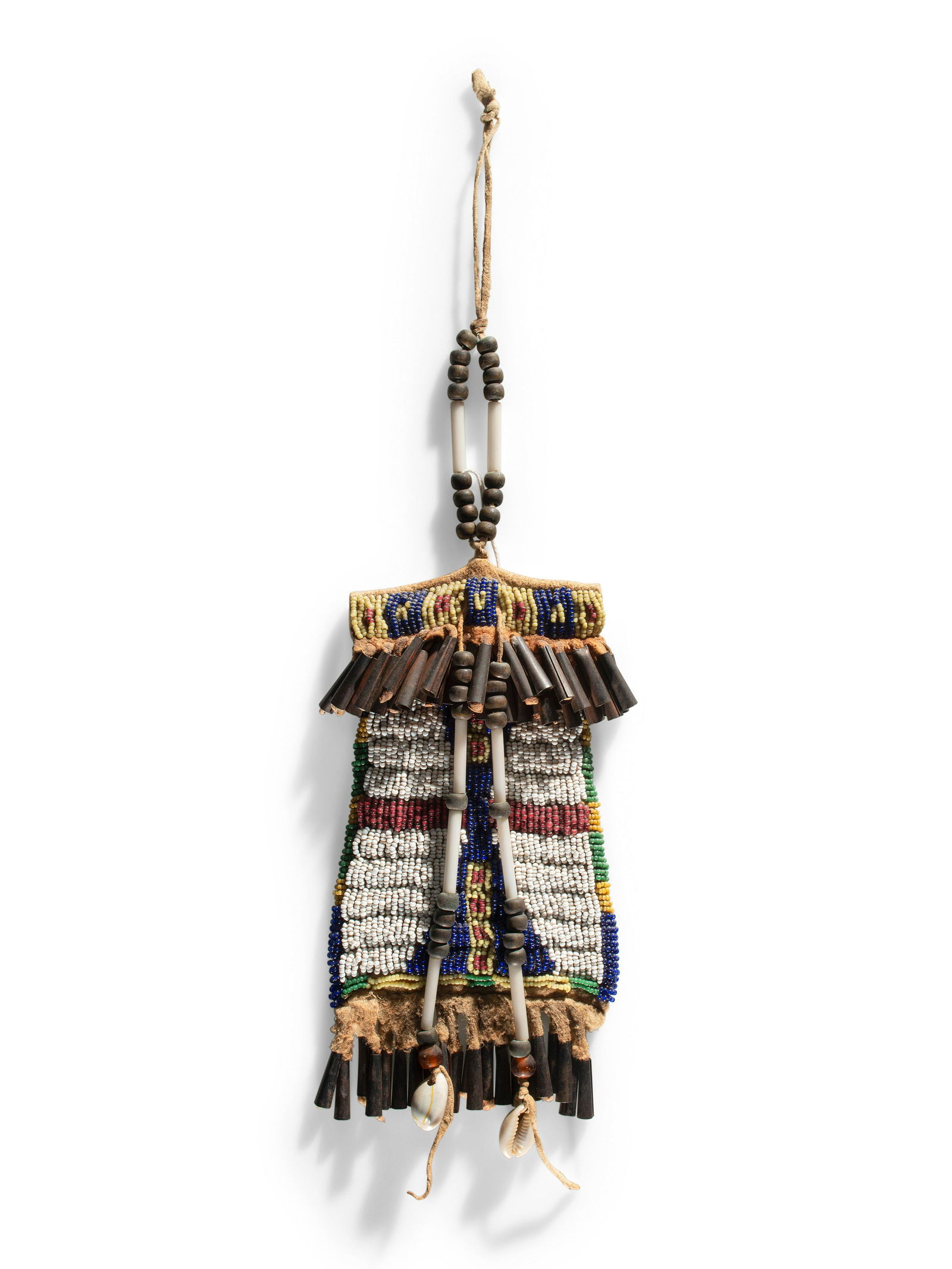 Northern Plains Beaded Hide Strike-a-Light Bag (1 of 3)