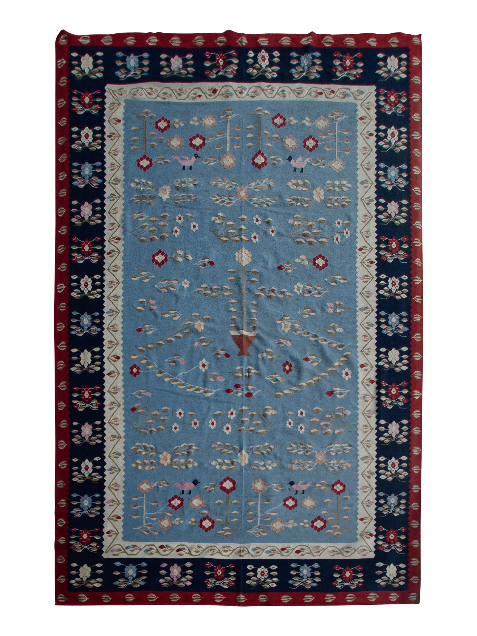 A Flat Weave Rug 14 feet x 10 feet. (1 of 1)