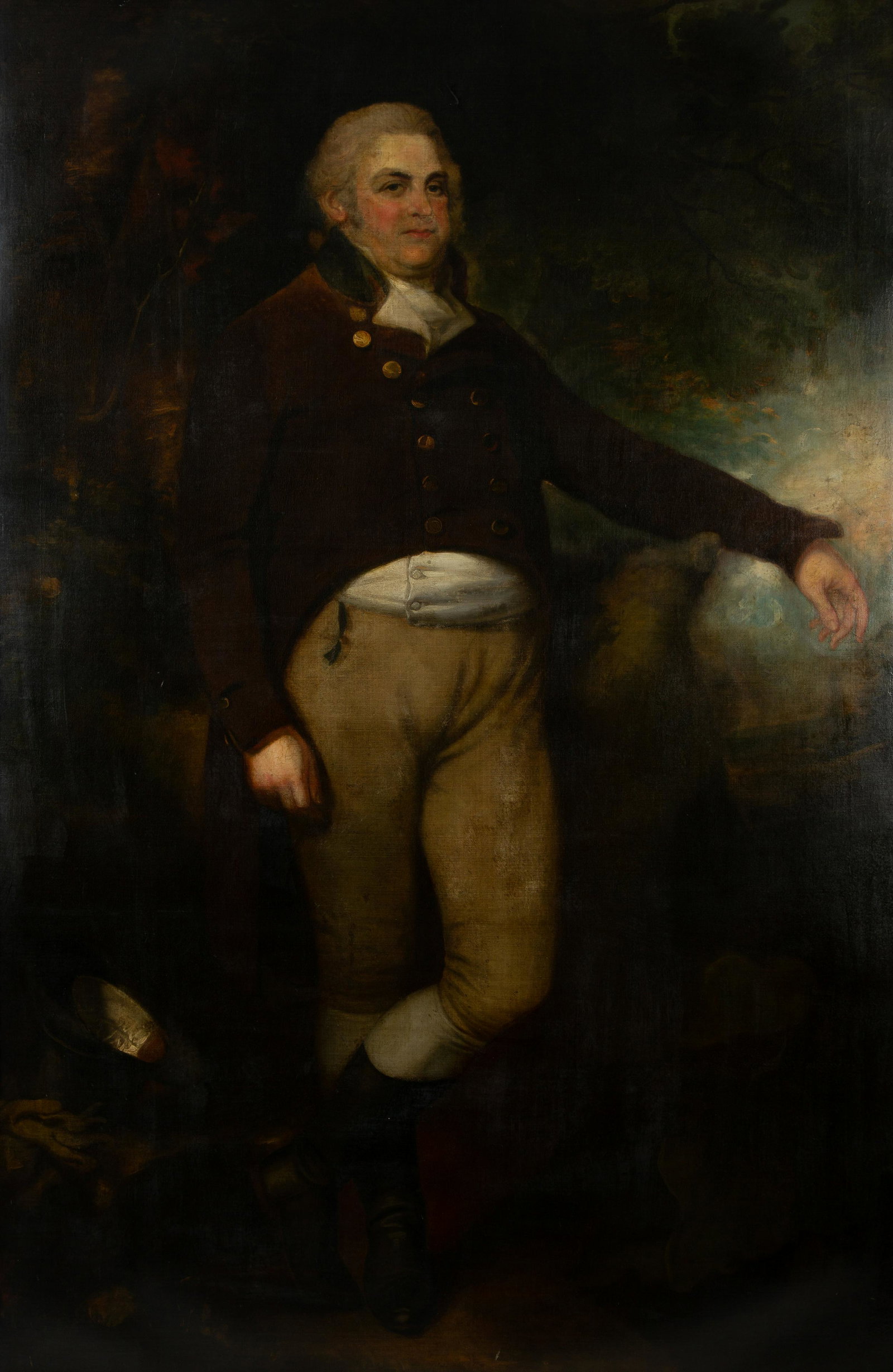 British School 18TH/19TH CENTURY Full Length Portrait of a Gentleman (1 of 4)