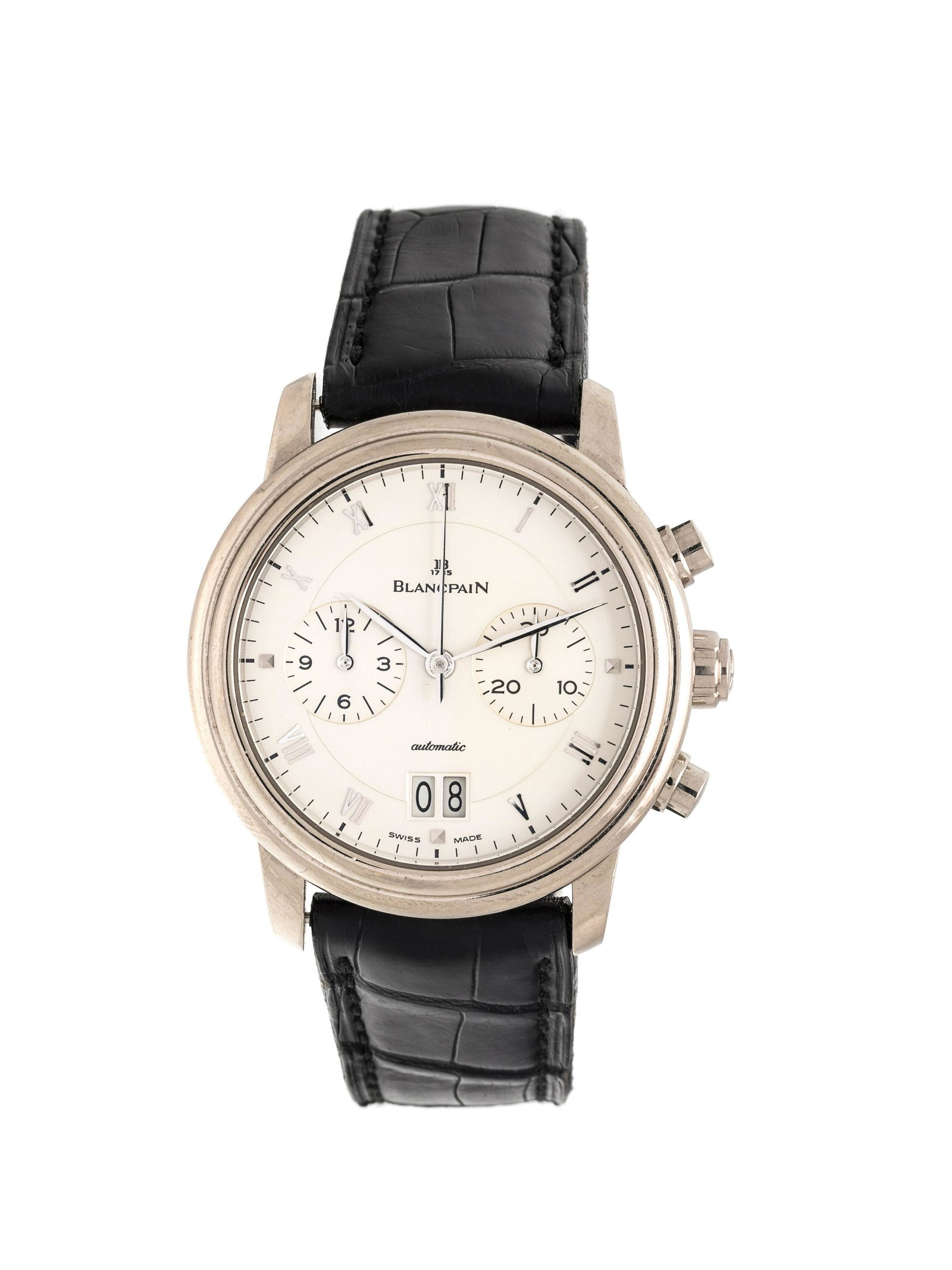 BLANCPAIN, 18K WHITE GOLD CHRONOGRAPH WRISTWATCH (1 of 2)