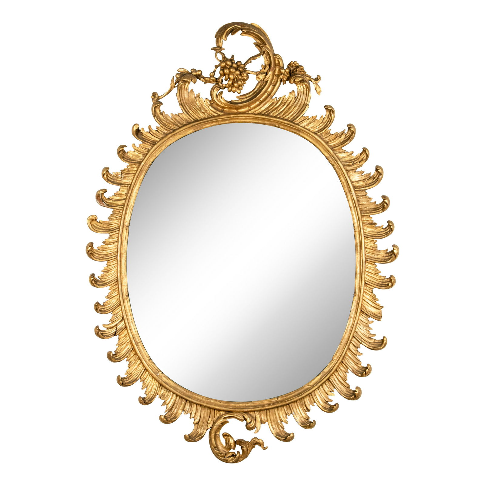 A George III Giltwood Mirror (1 of 8)