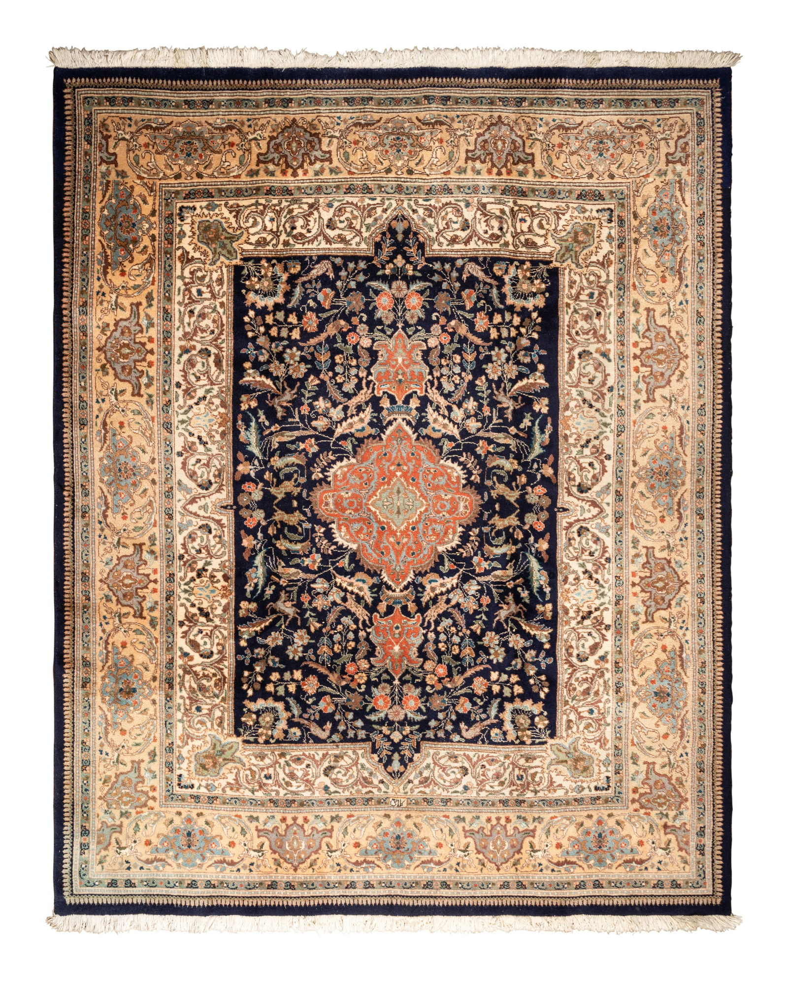 A Tabriz Wool Rug (1 of 4)